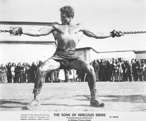 Kirk Morris - Triumph Of The Son Of Hercules (1964) - 8 1/2 X 11 | eBay