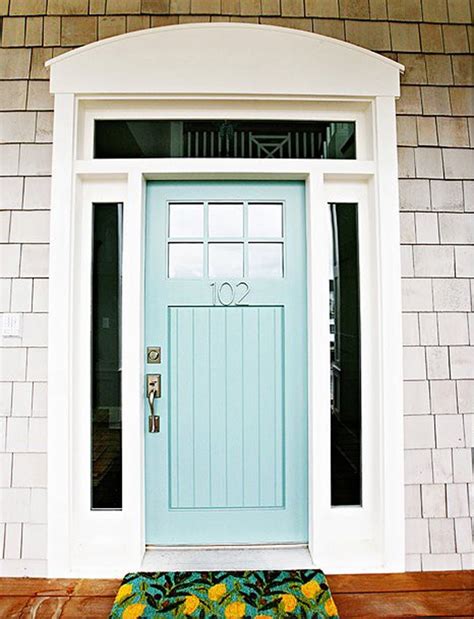 Turquoise and Blue Front Doors – with Paint Colors! | House of Turquoise