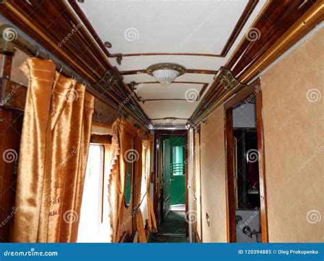 Interior of a railway car stock image. Image of modern - 120394885