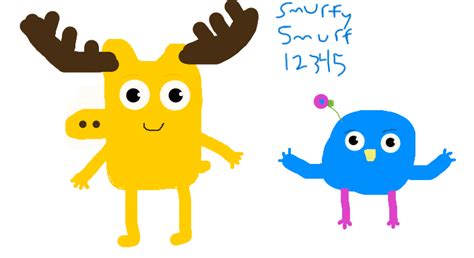 Moose and Zee (Noggin Mascots) by smurfysmurf12345 on DeviantArt