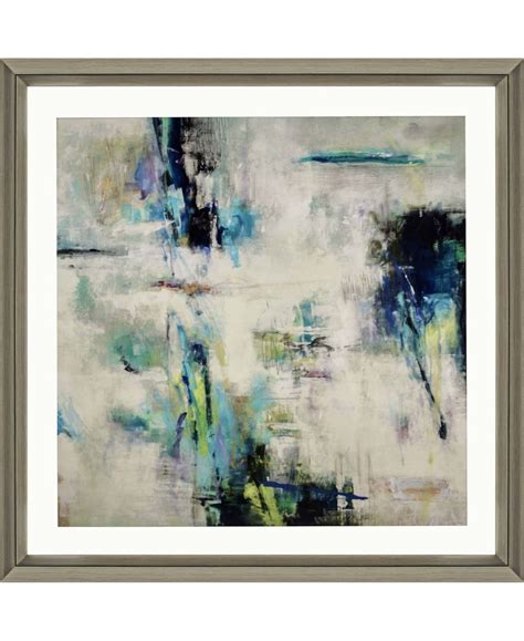 Paragon Spring Blu Framed Wall Art, 45" x 45" - Multi Frames On Wall ...