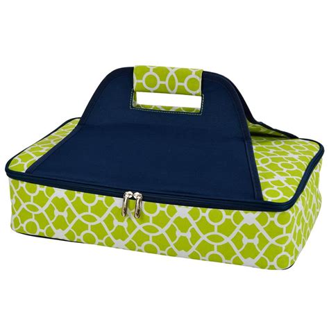 Insulated Casserole Carrier in Trellis Green - Walmart.com - Walmart.com