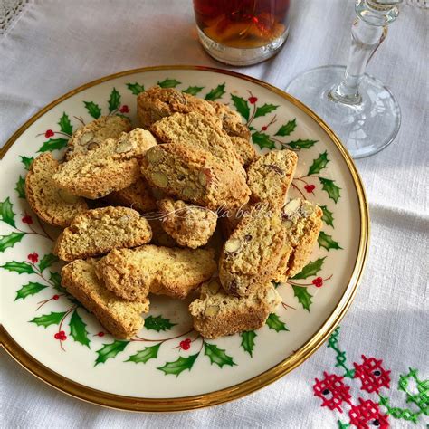 Cantucci with Vin Santo Wine -- An Italian Tradition