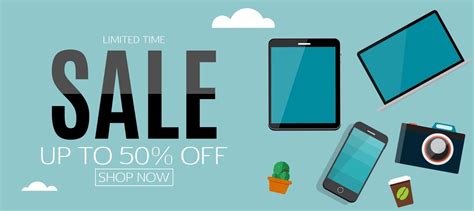 Sale electronics banner background 2478302 Vector Art at Vecteezy