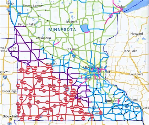 Minnesota Department of Transportation on Twitter: "As of 4:30pm, more than 2,000 miles of MN ...