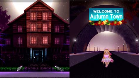 Royale High- Autumn Town Update! Gathering candy - YouTube