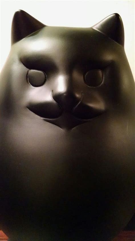 BOTERO FAT CAT SCULPTURE MUSEUM OF FINE ARTS BOSTON BLACK REPRODUCTION | #1887733791