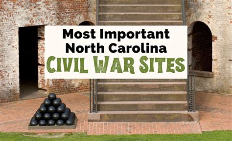 13 Important Civil War Sites in North Carolina | Uncorked Asheville