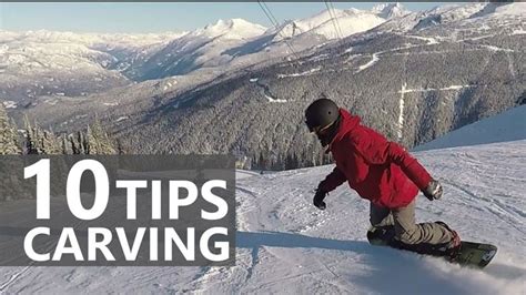 10 Tips for Snowboard Carving Turns - YouTube | Snowboard, Snowboarding, Snowboarding tips