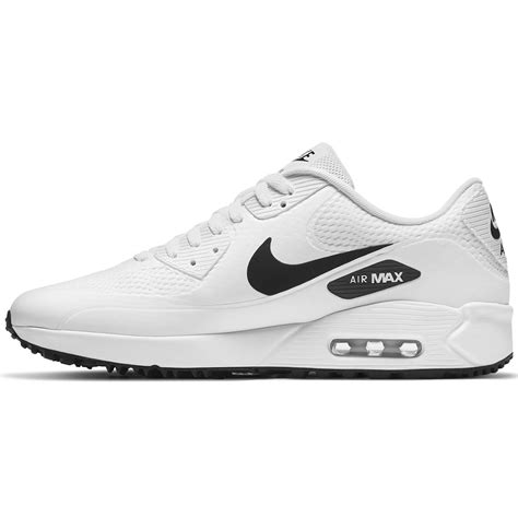 Nike Air Max 90 G Golf Shoes White/Black | Scottsdale Golf