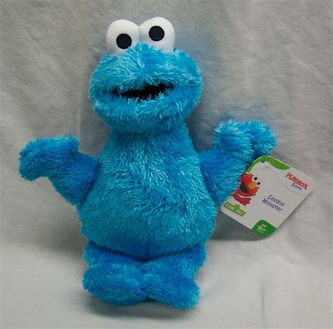 Playskool Sesame Street SOFT COOKIE MONSTER 10" Plush STUFFED ANIMAL Toy NEW - TV & Movie ...