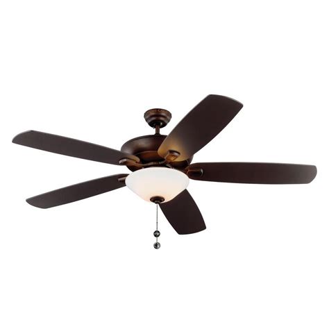 Monte Carlo Colony Super Max Plus 60 in. Indoor Roman Bronze Ceiling Fan-5CSM60RBD - The Home Depot