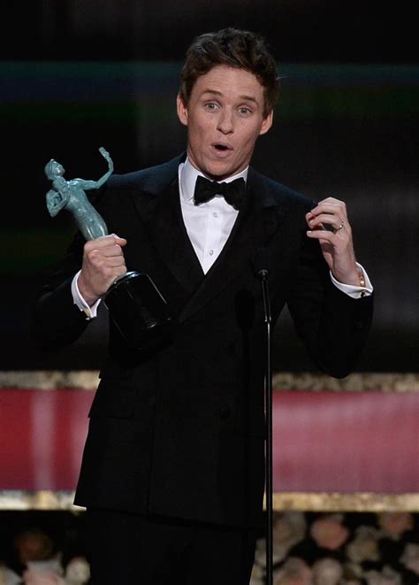 Eddie Redmayne at the SAG Awards 2015 | POPSUGAR Celebrity Photo 7