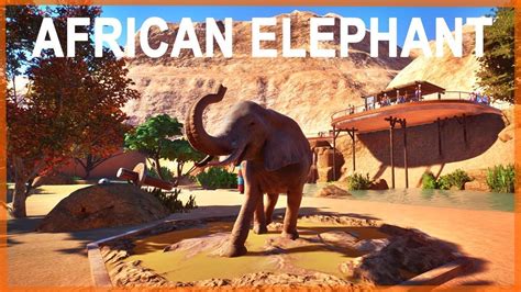 Pin by aloha from ma on planet zoo :) | African elephant, Elephant habitat, African elephant habitat