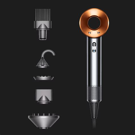 Купити Фен для волосся Dyson Supersonic HD07 Nickel/Copper Gift Edition ...