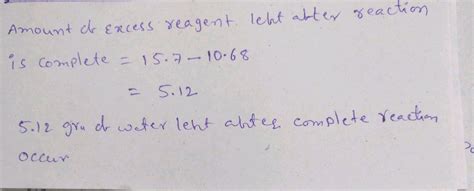 [Solved] For the following reaction, 28.1 grams of diphosphorus pentoxide... | Course Hero