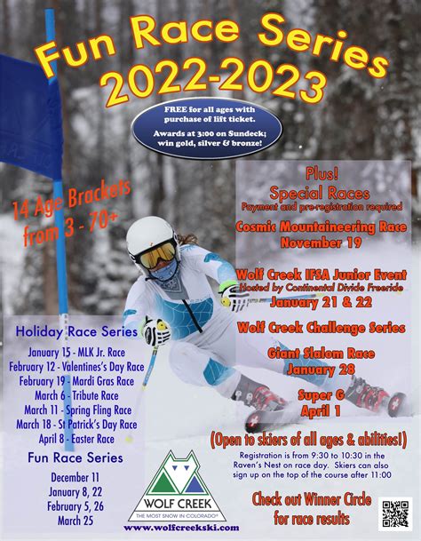 Events and Deals - Wolf Creek Ski Area - Colorado