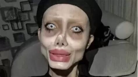 Iran's 'Zombie Angelina Jolie' shows real face, says viral look was a ...