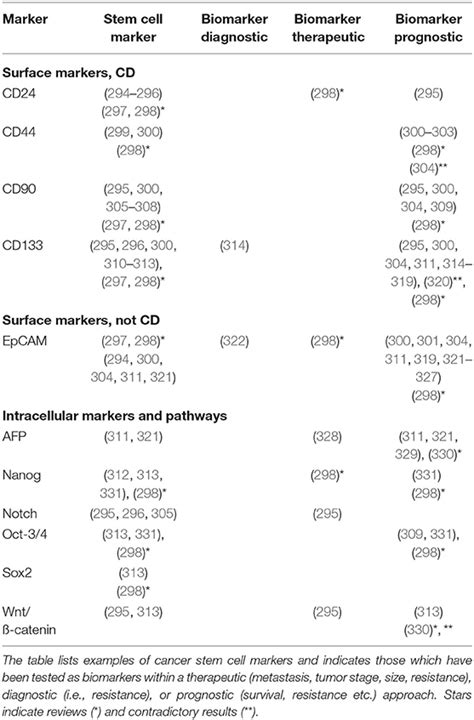 Frontiers | Cancer Stem Cells—Origins and Biomarkers: Perspectives for Targeted Personalized ...