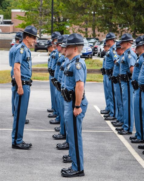 CMCC Hosts State Police Troop B Inspection - CMCC