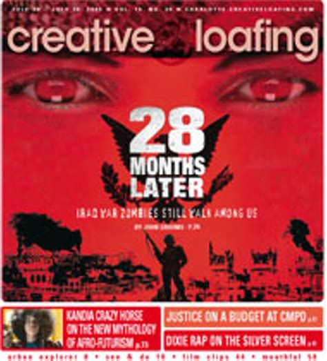 28 Months Later | Cover | Creative Loafing Charlotte