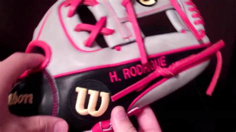 My New Custom Wilson A2000: 2012 Baseball Season - YouTube