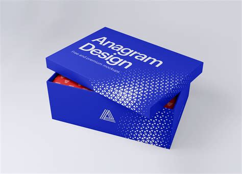 Shoebox Mockup - Mockup World