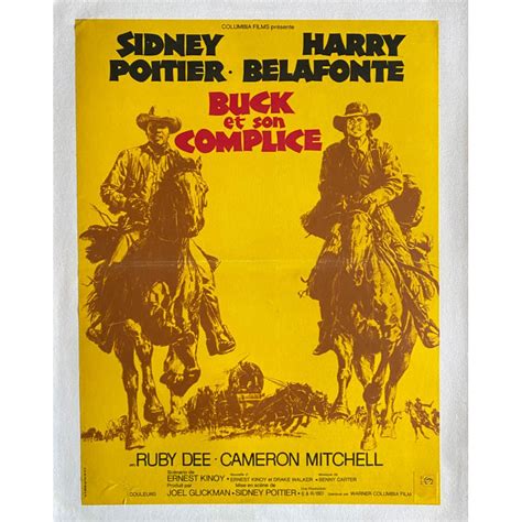 BUCK AND THE PREACHER French Linen Movie Poster - 15x21 in. - 1972