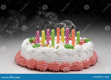 Blown Out Birthday Candles Royalty Free Stock Images - Image: 9640639