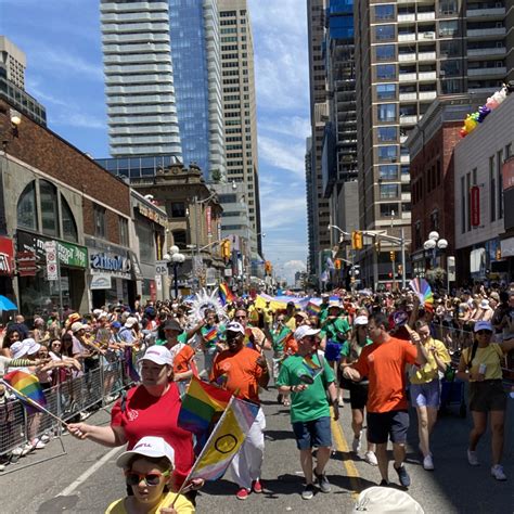 Dixon Hall Staff Marches in Toronto’s 2023 Pride Parade! - Dixon Hall