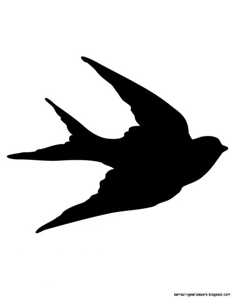 Flying Sparrow Silhouette at GetDrawings.com | Free for personal use Flying Sparrow Silhouette ...