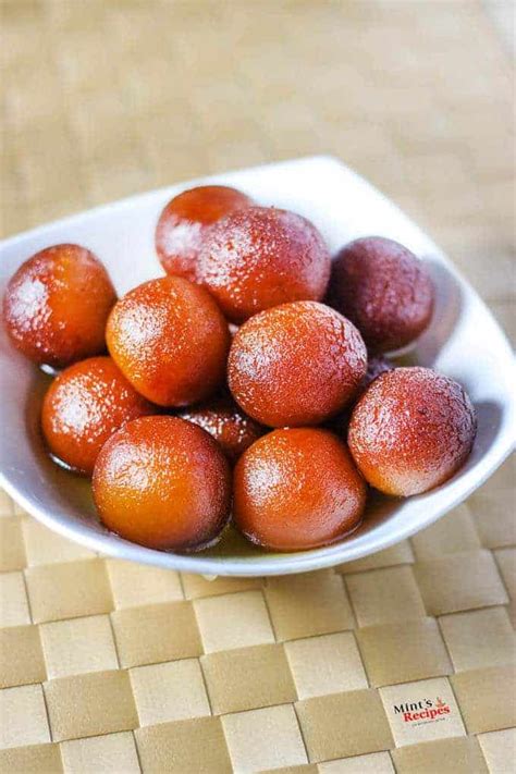 Gulab Jamun Recipe | How To Make Gulab Jamun Using Khoya - Mint's Recipes