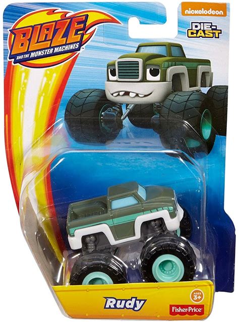 Fisher Price Blaze the Monster Machines Nickelodeon Rudy Diecast Car - ToyWiz