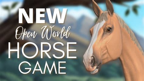 ASTRIDE 🐴 New OPEN WORLD Horse Game! COMING 2022 Horse Riding Equestrian Game - YouTube