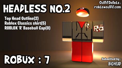 15 Types Of HEADLESS Roblox Outfits - YouTube