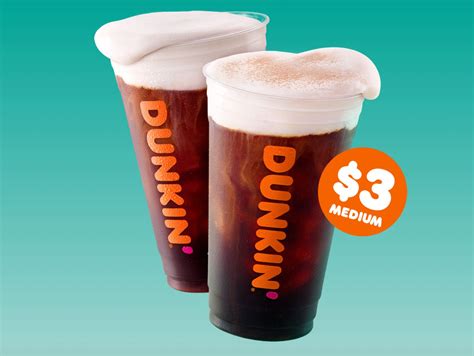 Dunkin' Donuts Debuts their New Cold Brew with Sweet Cold Foam