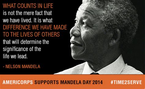 Mandela's life inspires service community – Nelson Mandela Foundation