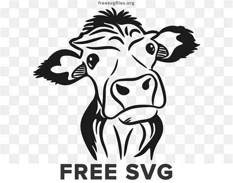 Cow Face Free for Personal Use SVG | cowsvg.com