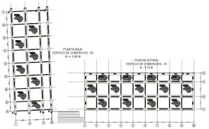 Modern Office Floor Plan DWG File - Cadbull