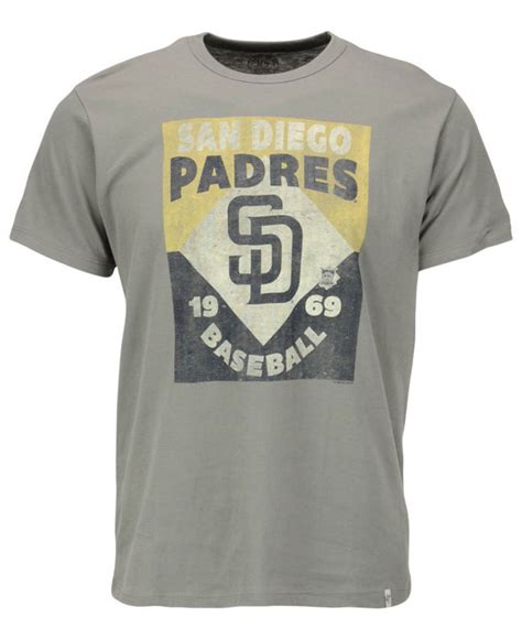 47 brand Men'S San Diego Padres Knockaround Flanker T-Shirt in Gray for Men | Lyst