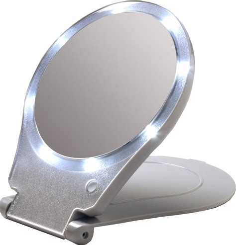 Best Lighted Magnifying Makeup Mirror Travel Size 8X – Your Best Life