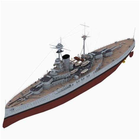 3D battleship revenge class | 1143372 | TurboSquid