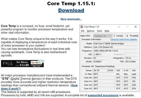 13 Best CPU Temperature Monitor Tools for Windows (FREE) in 2024