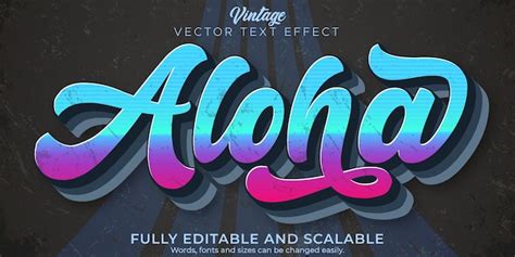 Aloha Font Images - Free Download on Freepik