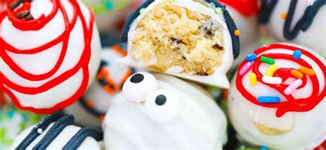 Halloween Cookie Dough Truffles Recipe [Video] - Sweet and Savory Meals