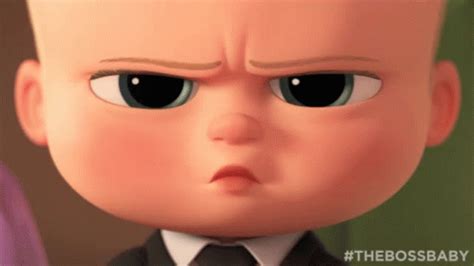 Serious GIF - TheBossBaby Serious - Discover & Share GIFs