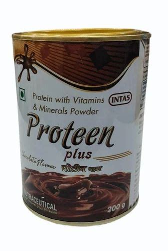 Chocolate Proteen Plus Protein Powder, 200 gm at ₹ 55 in Bhayander West | ID: 2852182649462