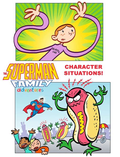 SUPERMAN FAMILY ADVENTURES: Character Situations | DC Comics | Superman ...