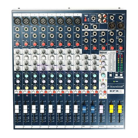 Jual Soundcraft EFX8 8-Channel Analog Mixer