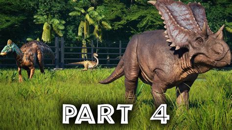 Jurassic World Evolution Gameplay Walkthrough Part 4 - ISLAND 2 ISLA MUERTA - YouTube